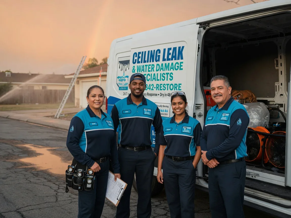 Ceiling Leak Cleanup company in Vallonia, IN